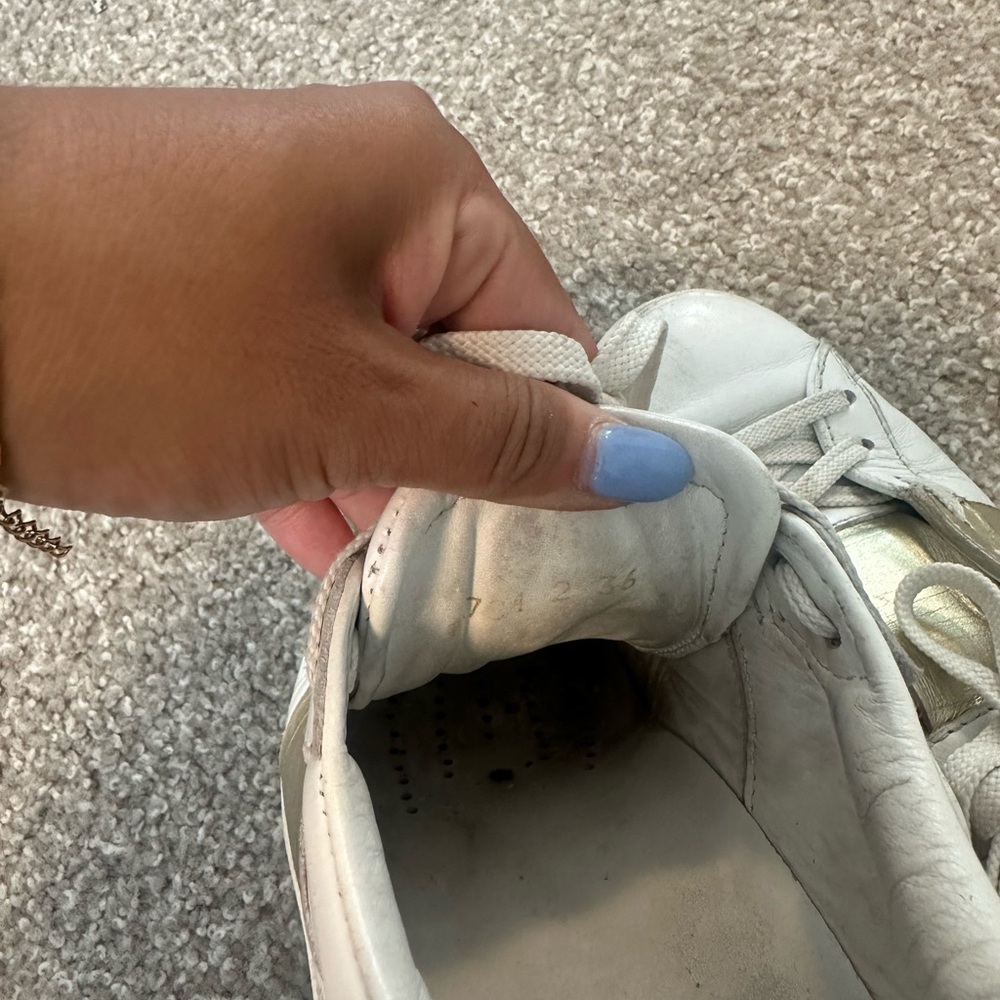 Open Sneaker With Metallic Stripe - image 7